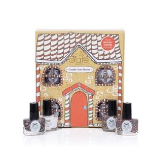 NIB CIATÉ Candy Cane House Scented Nail Polish Set