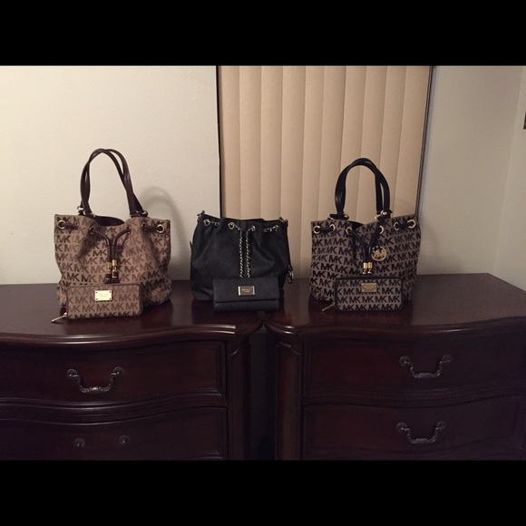 MICHAEL KORS COLLECTION THE GATHERED TOTES