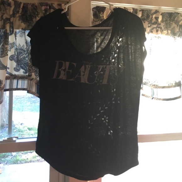 American eagle cut out tee