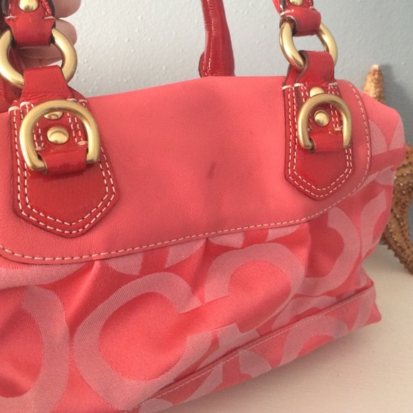 Fun melon Coach bag!! - Picture 4 of 4
