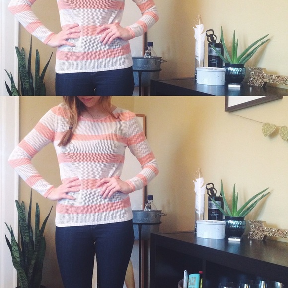 Old Navy Striped Knit Sweater