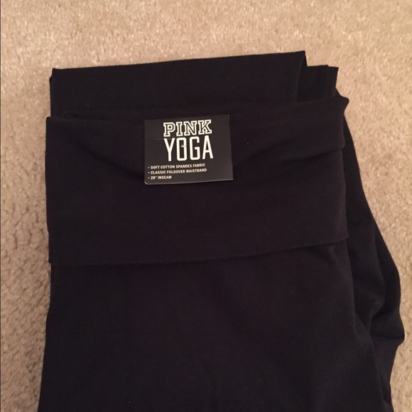 Victoria's Secret Pants - NWT Victoria Secret Foldover Leggings size L