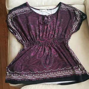 Cinched Waist shirt.