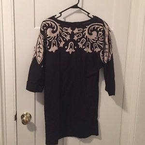 French Connection size 2 mini beaded dress