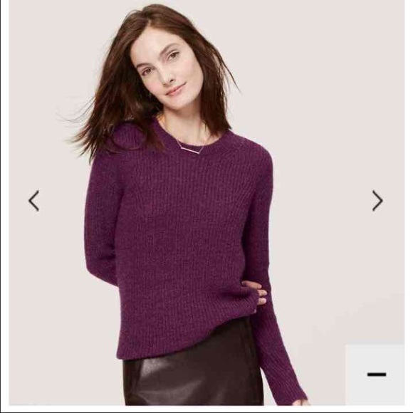 Purple sweater nwt size small