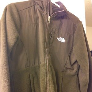 Medium brown North Face jacket