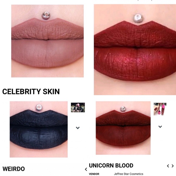 ISO unicorn blood, celebrity skin, weirdo...