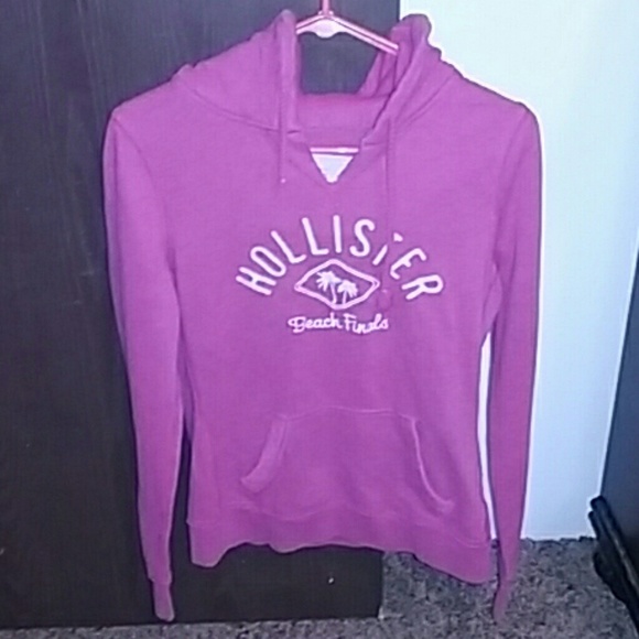 Hot pink Hollister hoodie - Picture 2 of 3