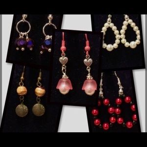 Bracelets and earrings