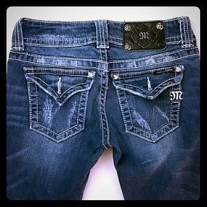 Miss Me JP4009SK-5 skinny jeans size 25 x 32