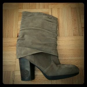 Vince Camuto suede boots, Size 9B