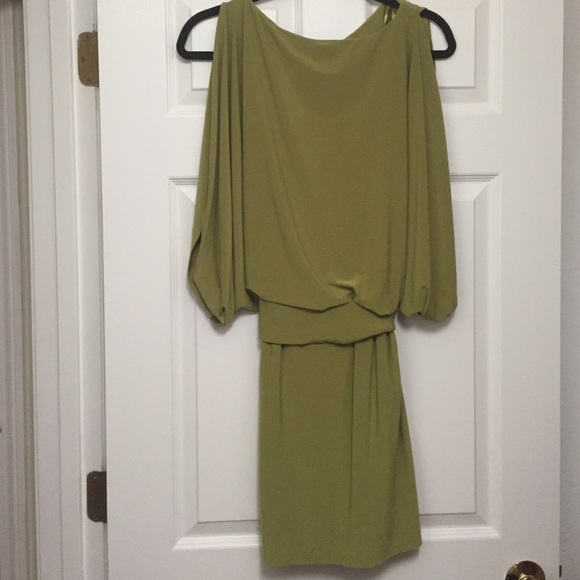 Green Jessica Simpson mini dress