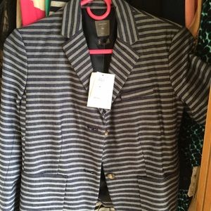 Nwt, Chambray Blazer - image 1