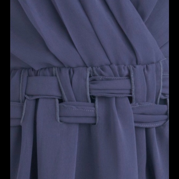 • Modcloth • "Rushes and Flags" Dress - Picture 3 of 4