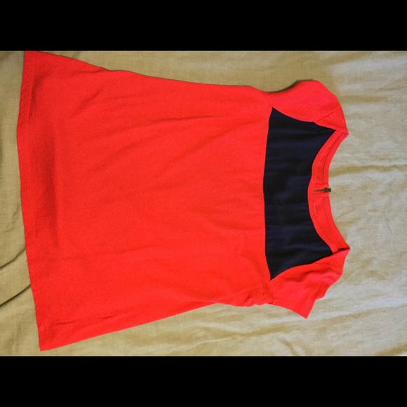 Blue/red Merona Top size M