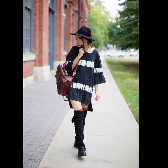 💜bundled Free People tie dye tunic dress - Picture 4 of 4