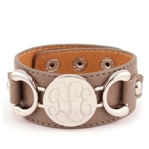 Leather cuff bracelet