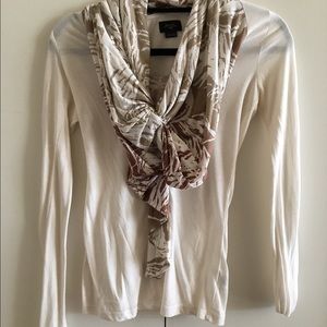 Scarf blouse