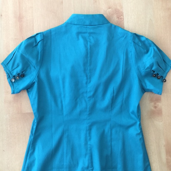 NWT Banana Republic short sleeve button down shirt - Picture 3 of 4