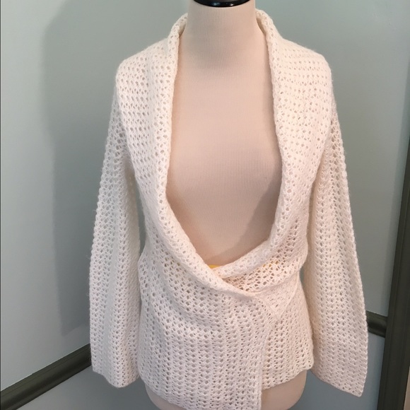 Wrap around sweater