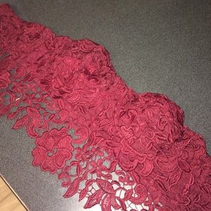 Urban outfitters maroon bralette