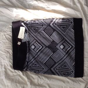 Patterned sweater skirt ( on hold )