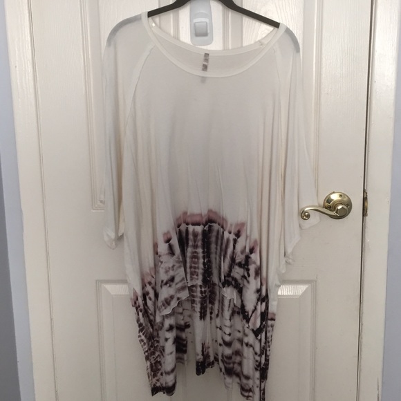 High/low flowy t shirt