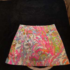 Prited Lilly Pulitzer Skirt
