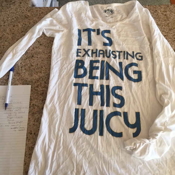 Long sleeve juicy couture shirt!