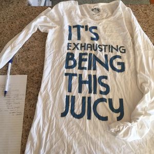 Long sleeve juicy couture shirt!