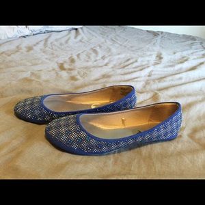 Madden girl sparkle flats size 7