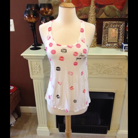 Lips tank top