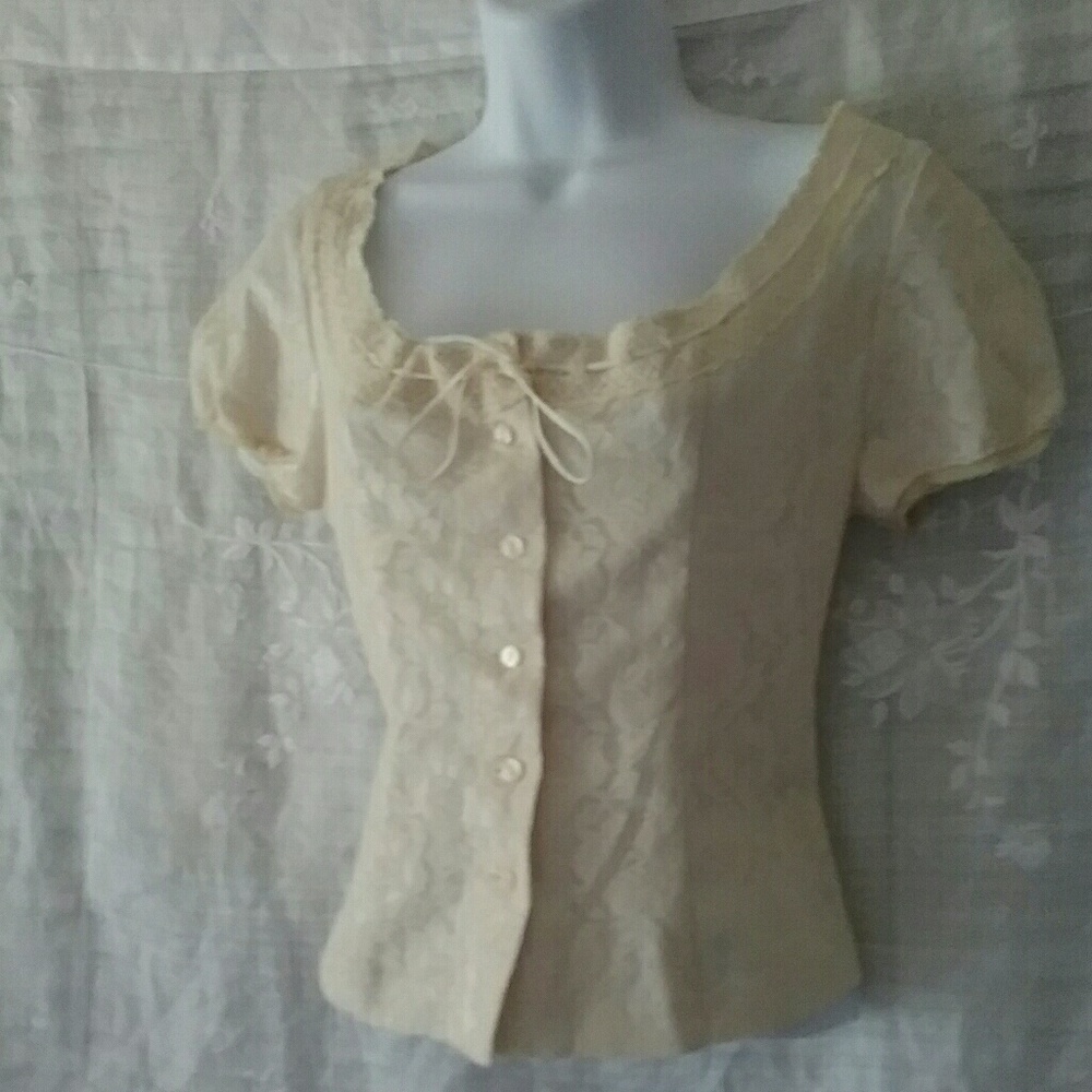 Lace  Top Sz: S