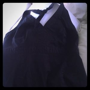 Gap Black Halter Sundress