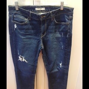 Rich & Skinny Distressed Skinny Jeans - size 31
