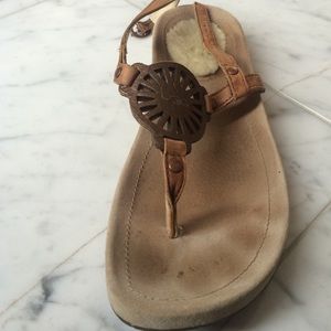 Ugg Halendi Sandal Leather