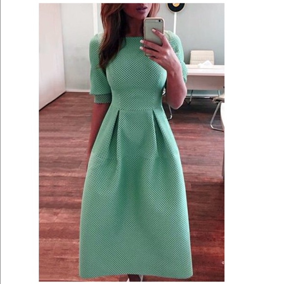 !!Sale!! Half sleeve long dress
