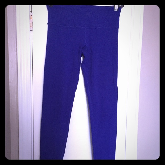 Lululemon Wunder Under Pants, Pigment Blue, size 4