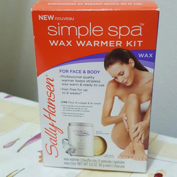 Wax warmer kit for face & body