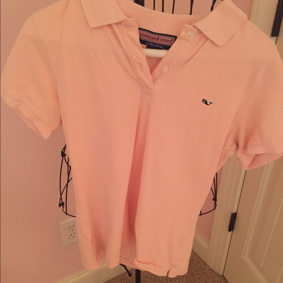 Pink Vineyard Vines Polo