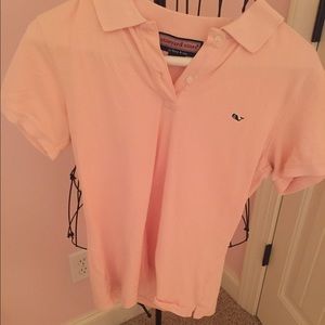 Pink Vineyard Vines Polo
