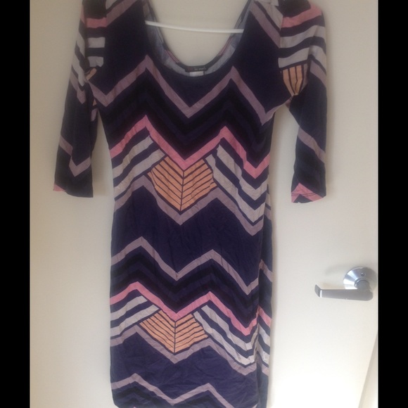 Cute tribal design midi dress