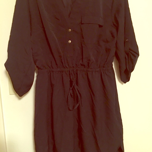 Black shirt-dress by Merona.