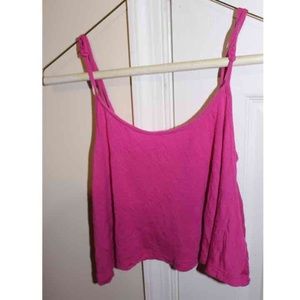 Pink Forever 21 Crop Top