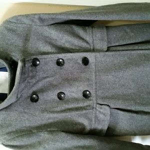 Old navy gray pea coat