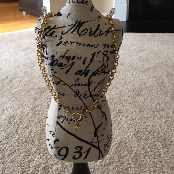 Origami Owl gold rolo chain 18"-20"