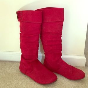 Suede Boots