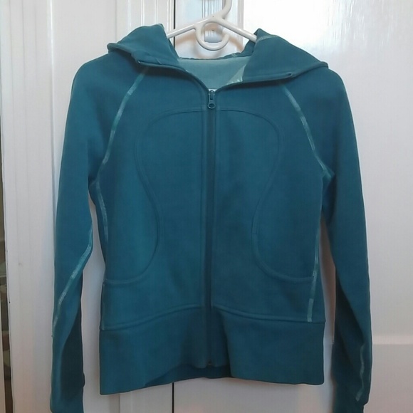 Lululemon Peacock Blue Scuba Hoodie