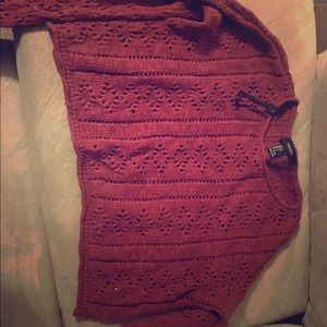 Never worn crop top sweater.