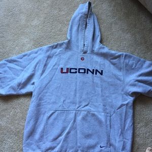 Men's UCONN Nike hooded sweatshirt